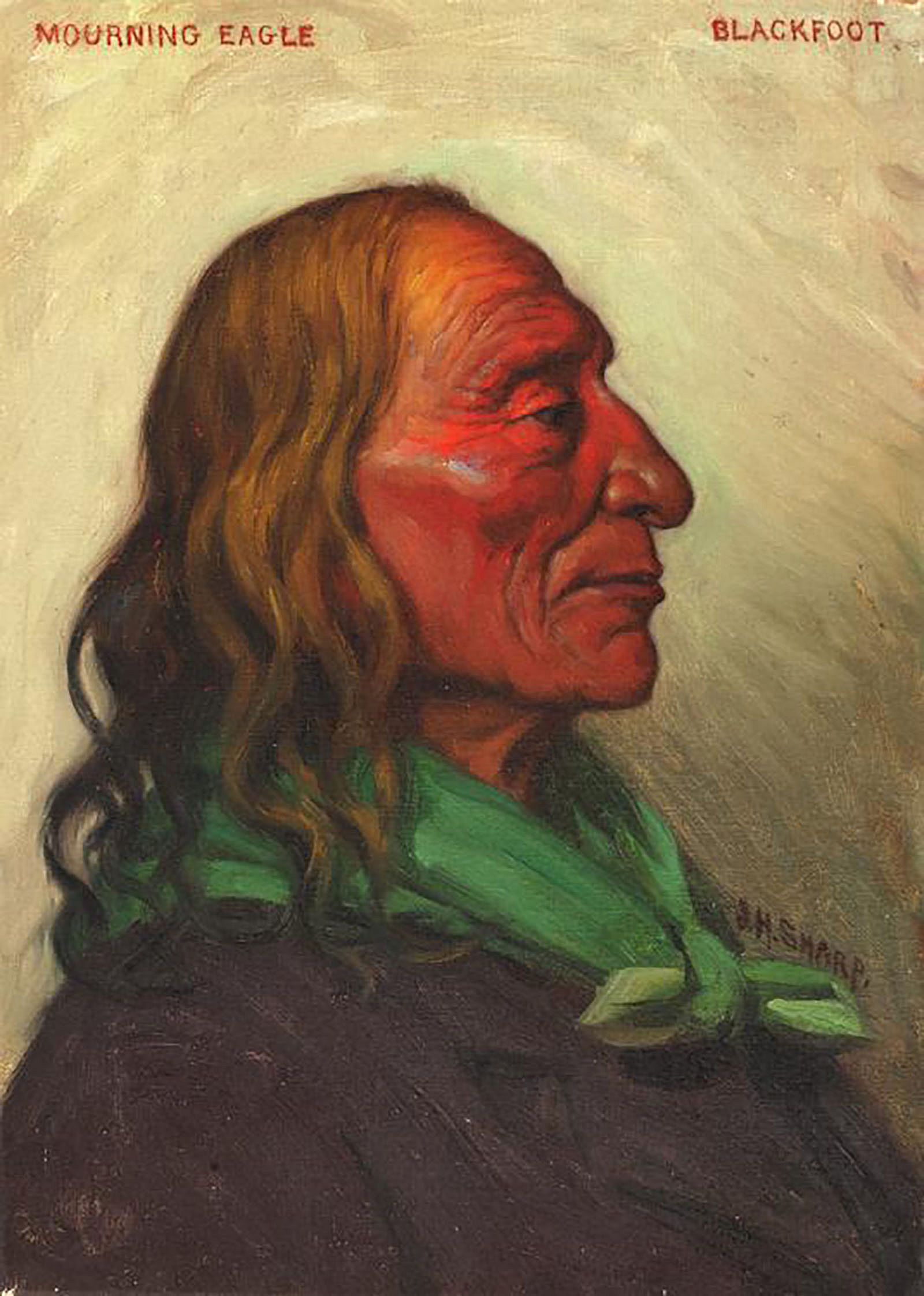 Mourning Eagle, Blackfoot; [Chief Mourning Eagle]